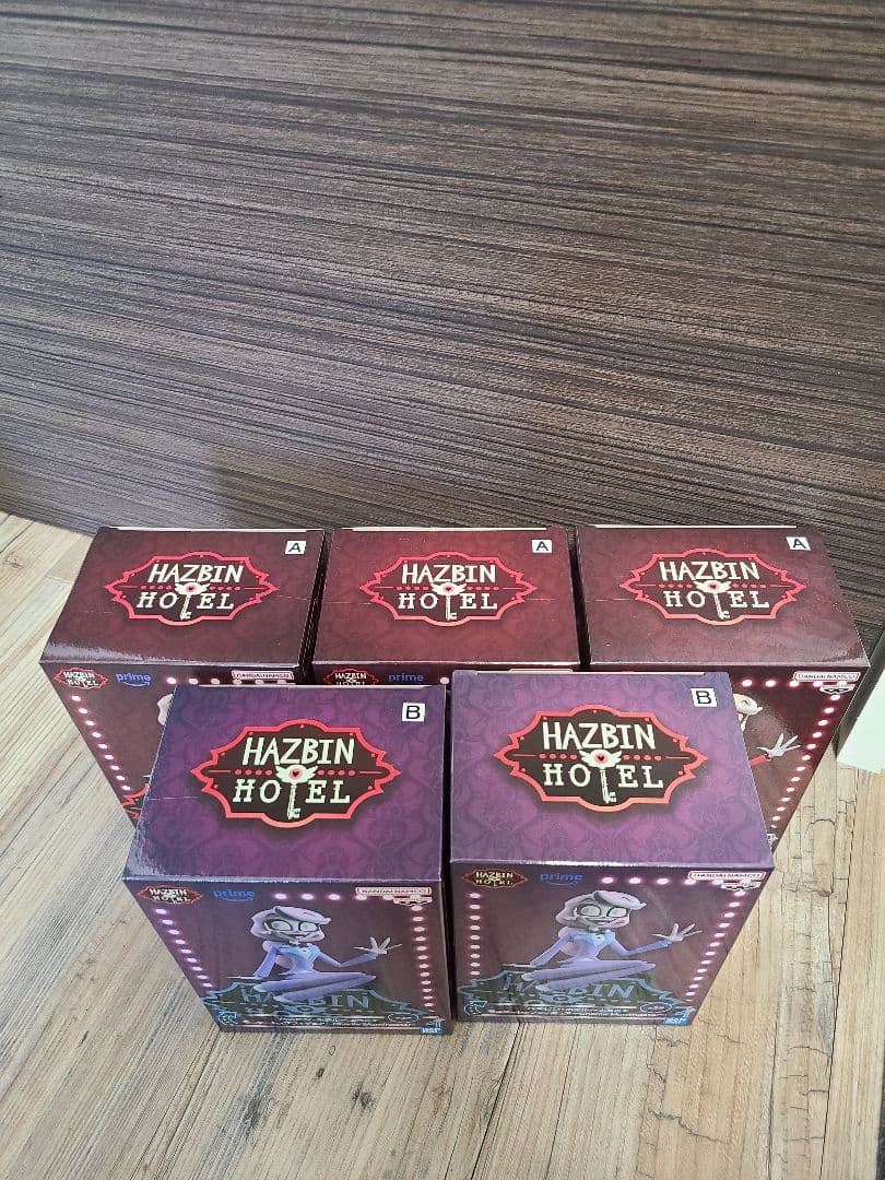 【大人気】HAZBIN HOTEL フィギュア 2種類5体セット