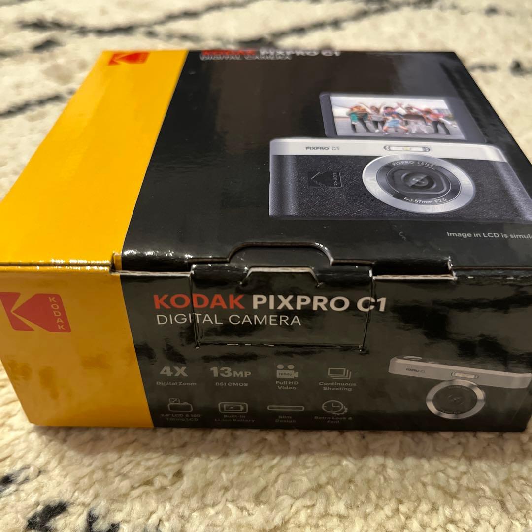 【新品未開封】Kodak PIXPRO C1 ブラック コンデジ◎SDカード付き