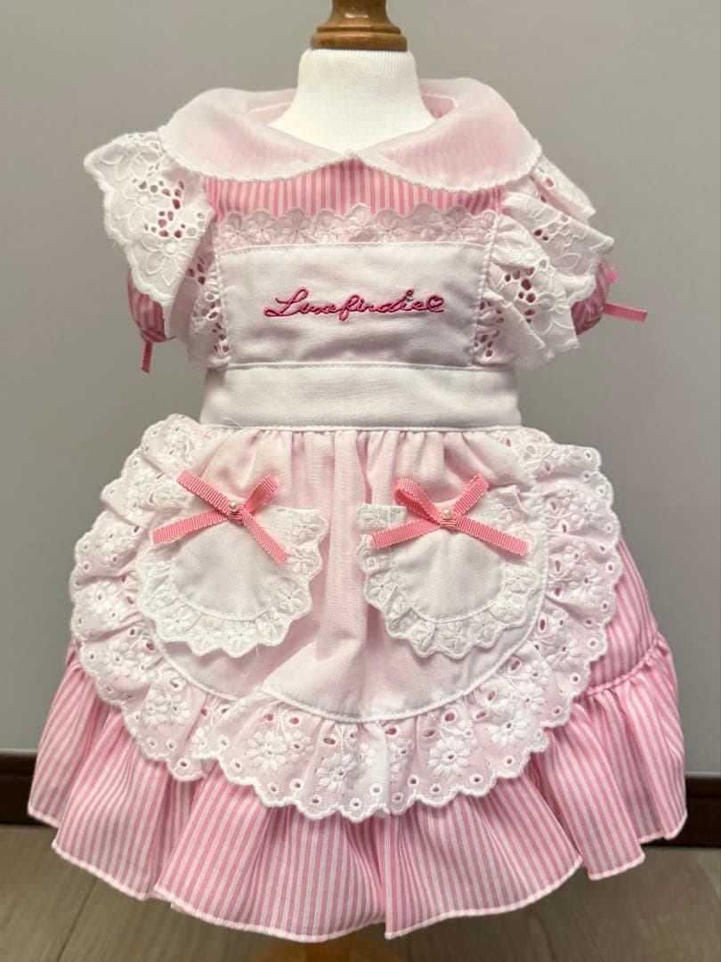 リュクスバーディLuxe birdieエマーブルワンピバレッタセット未使用ピンク