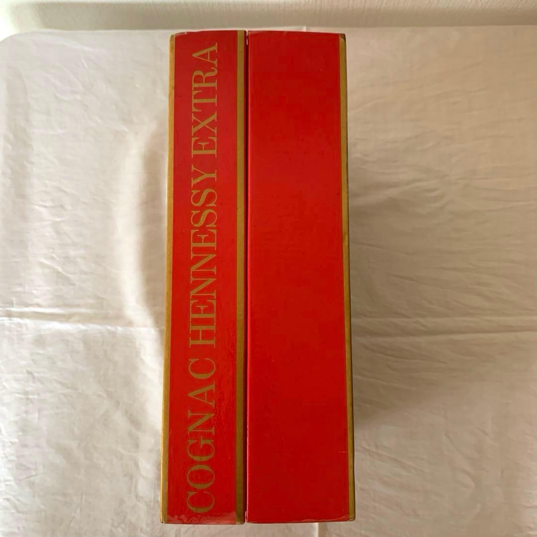 Hennessy Extra コニャック 金キャップ　グリーンボトル　古酒　箱付