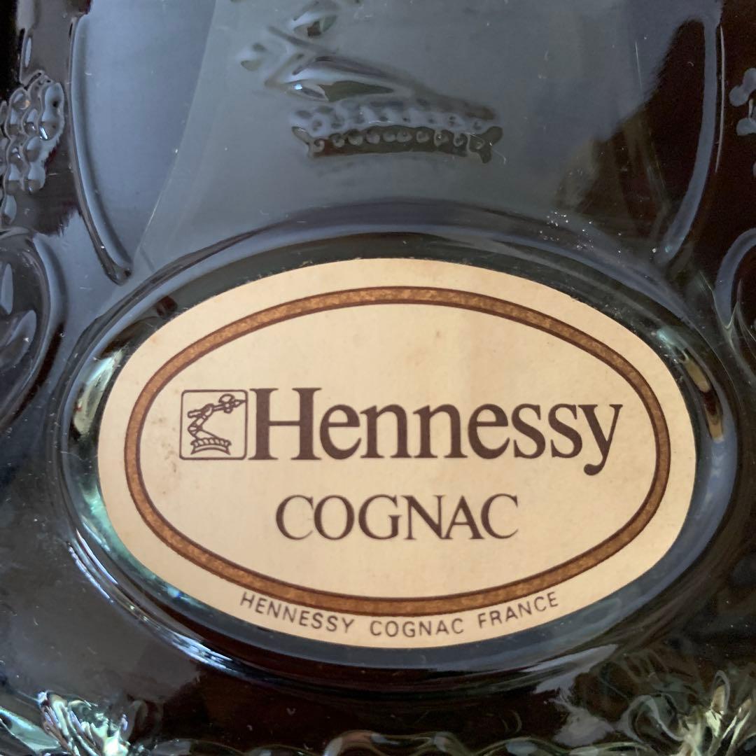Hennessy Extra コニャック 金キャップ　グリーンボトル　古酒　箱付
