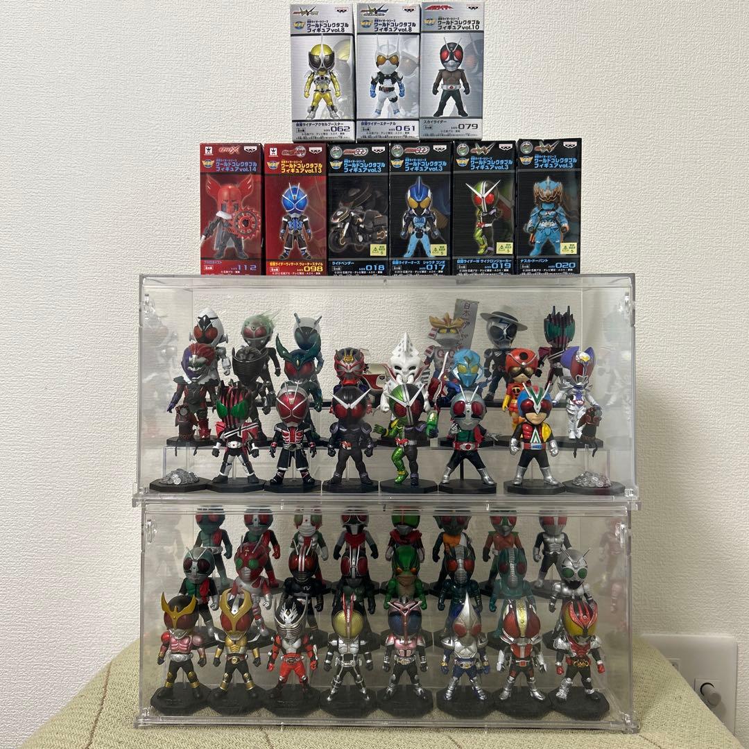 【値下げ】仮面ライダーシリーズ　ワールドコレクタブルフィギュア　56体セット