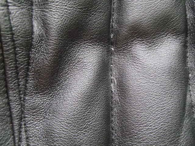 COMME CA DU MODE MEN ラム本革 ダウンジャケット