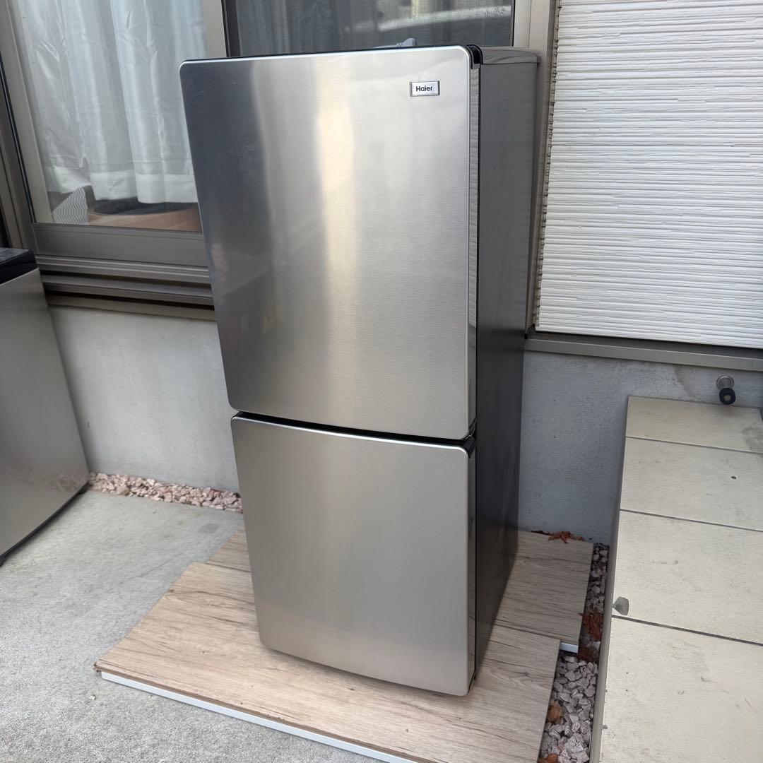 美品Haier 2ドア冷蔵庫　JR-XP2NF148F 2021年製