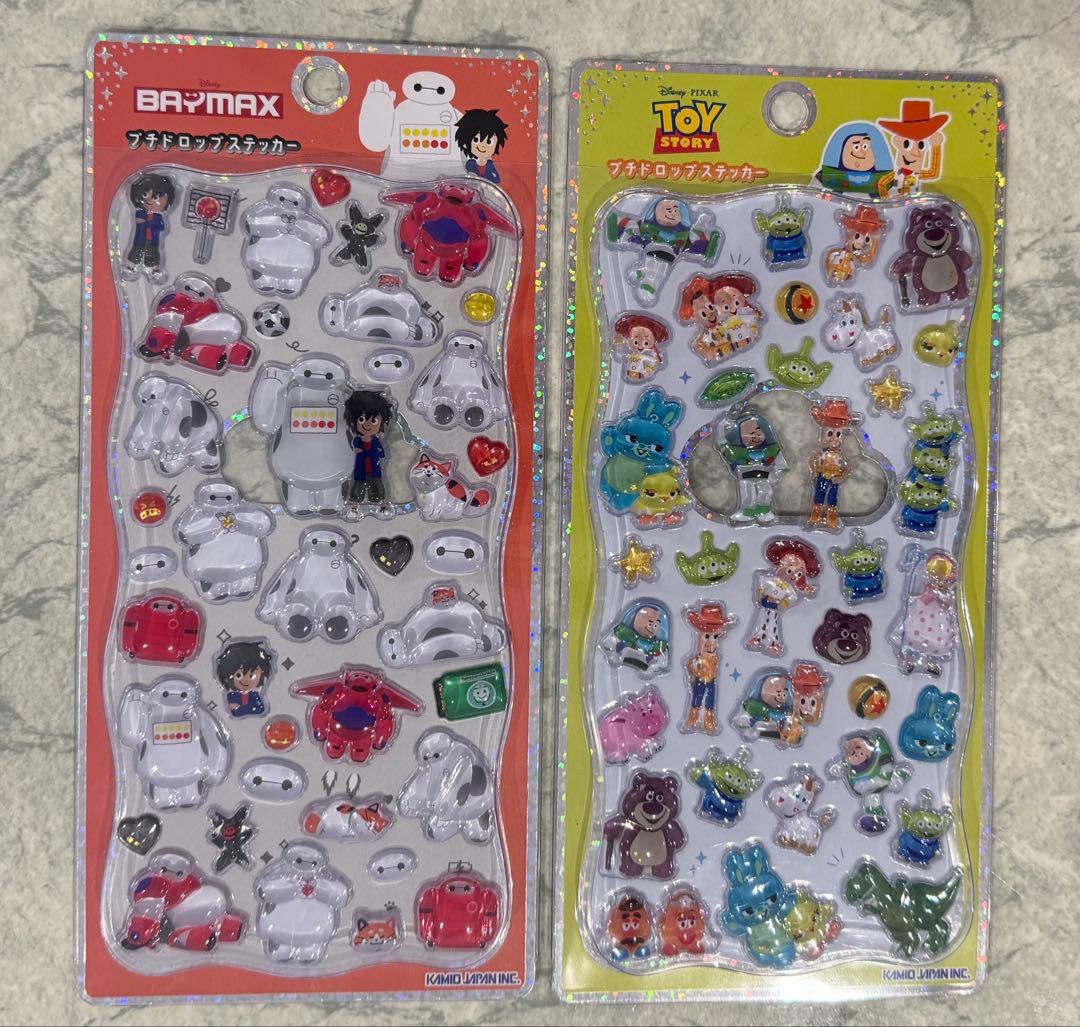 プチドロップステッカー ディズニー 5種セット