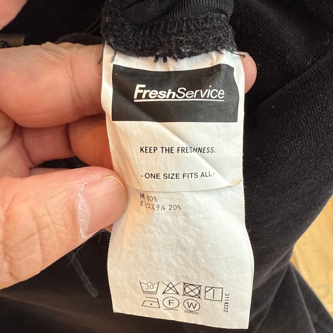 FreshService ブラック VELOUR JERSEY セットアップ