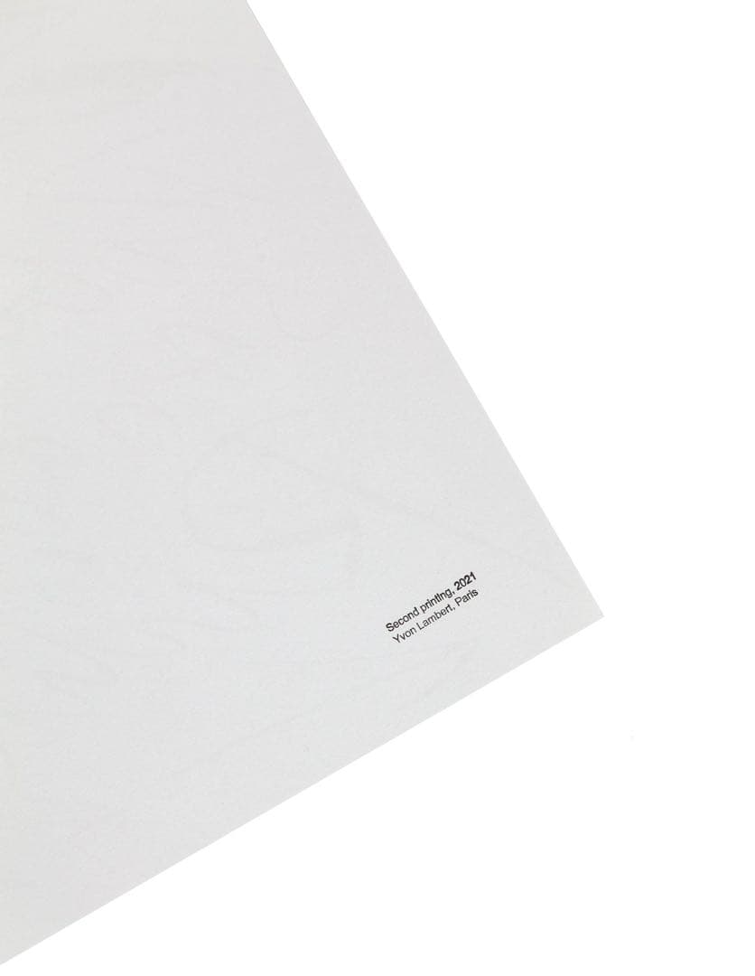 日本未入荷 サイトゥオンブリー Cy Twombly1972 希少ポスター