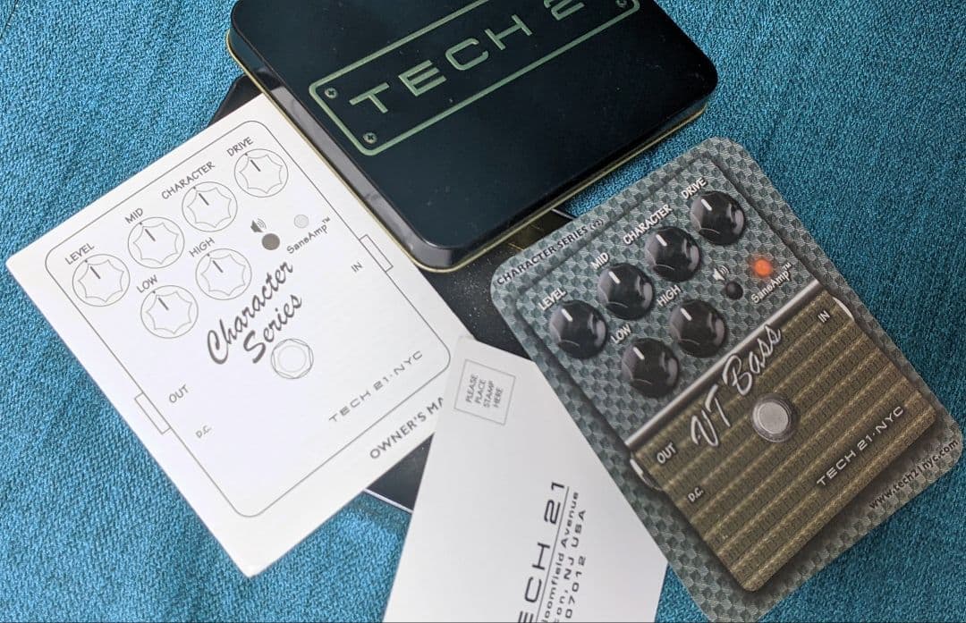 TECH21 VT Bass ベース プリアンプ sansamp