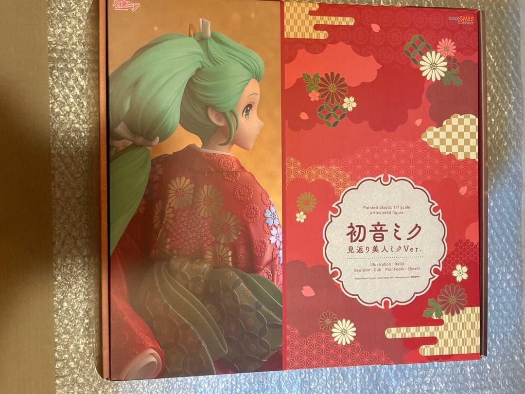 初音ミク　見返り美人ミクver. スケールフィギュア　グッドスマイルカンパニー