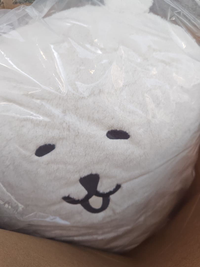 ナガノマーケット　ナガノくじ　A賞　もっちり　特大　ぬいぐるみ