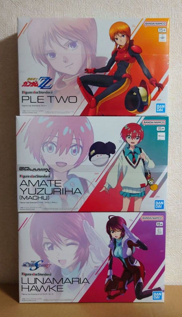 フィギュアライズスタンダード パイロット3人娘【マチュ＆ルナマリア＆プルツー】