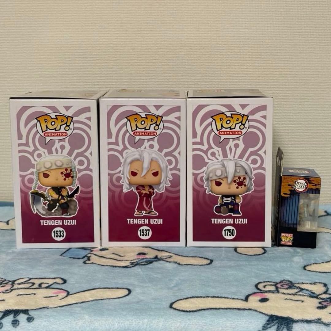 【新品】Funko Pop! 鬼滅の刃 宇髄天元 フィギュア 4体セット