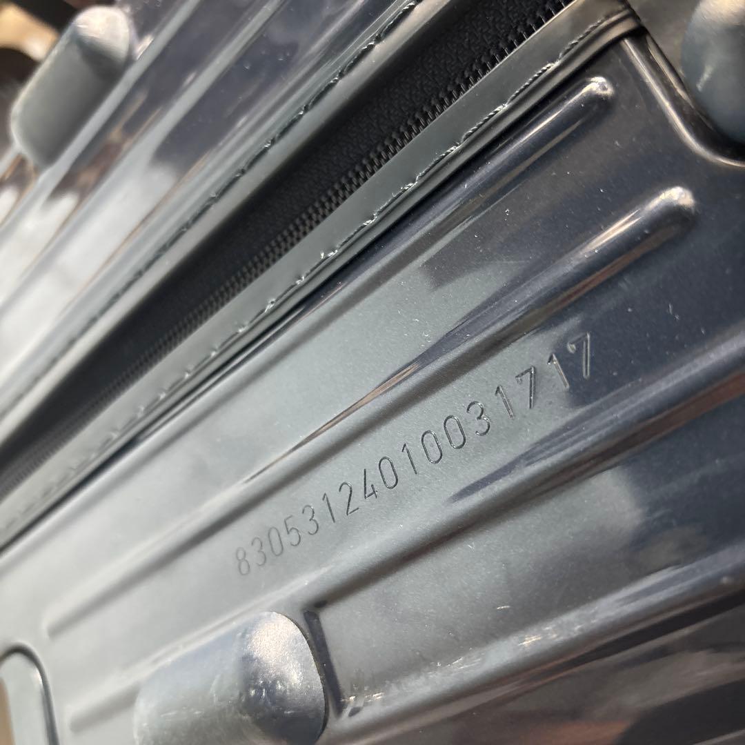 RIMOWA リモワ サルサデラックス　32L ブルー 機内持ち込み 4輪