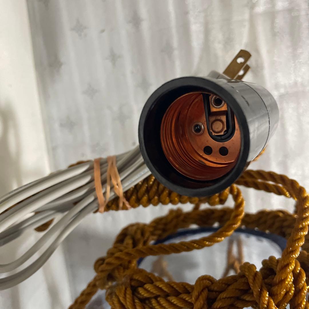 ガラス 浮玉❓ ランプ 照明 ペンダントライト ③