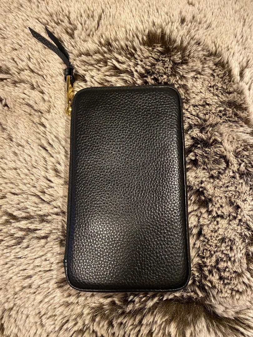 【未使用品】バンドリヤー エキスパンデッド ポーチ ブラック ゴールド