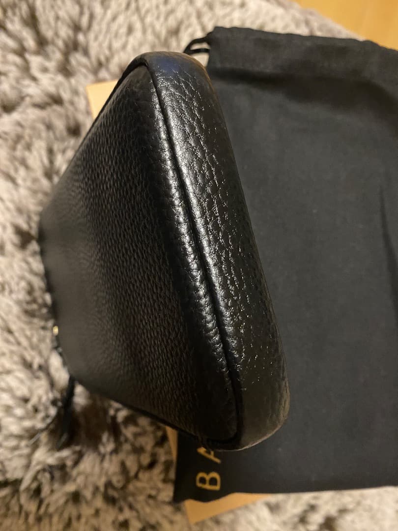 【未使用品】バンドリヤー エキスパンデッド ポーチ ブラック ゴールド