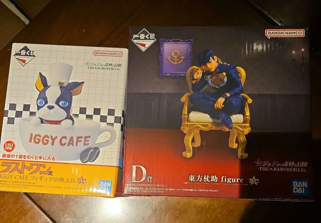 ジョジョ 一番くじより　D賞東方仗助/ラストワンイギーカフェフィギュア