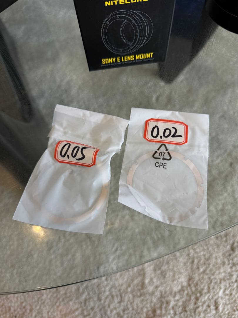 Nitecore 25mm T2.1 EF-mount | PL シネマレンズ