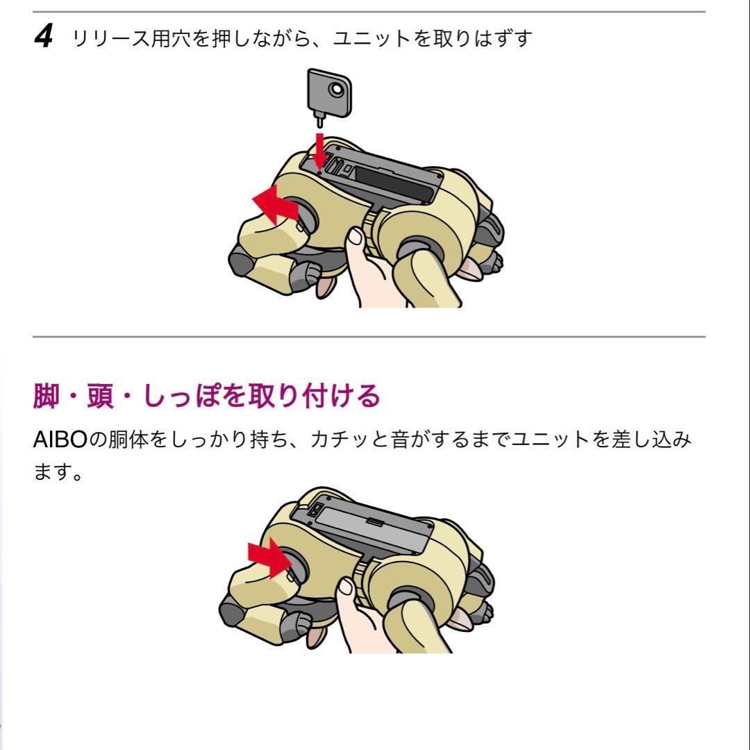 AIBO　動作品ERS-210 シルバーと無線LANカード等