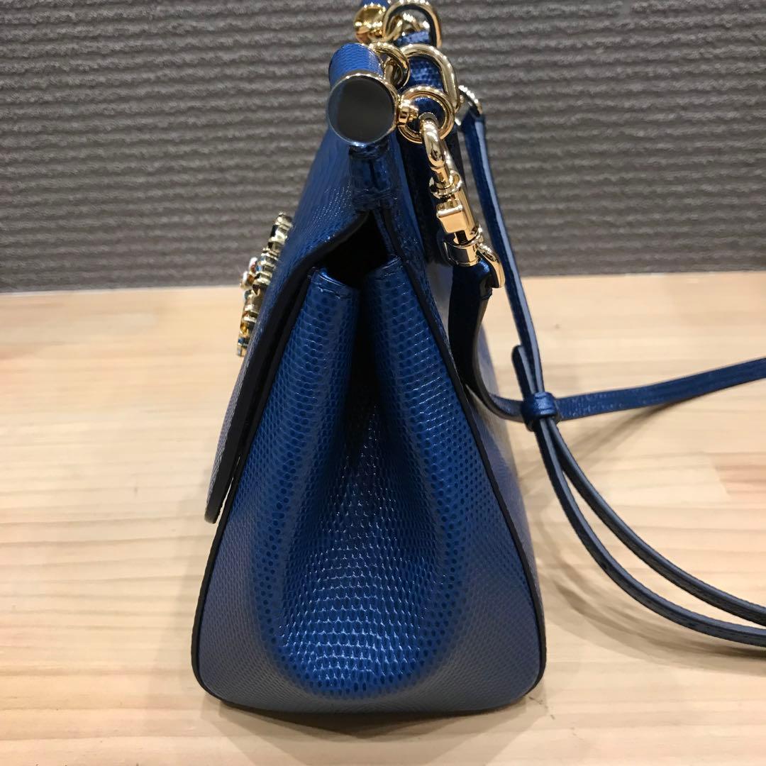 ほぼ未使用 DOLCE&GABBANA ドルガバ シシリー 2WAYバッグ