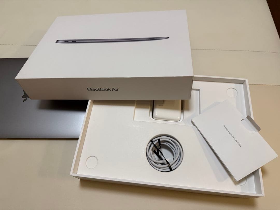 MacBook Air 本体 スペースグレー M1モデル8GB (US配列)