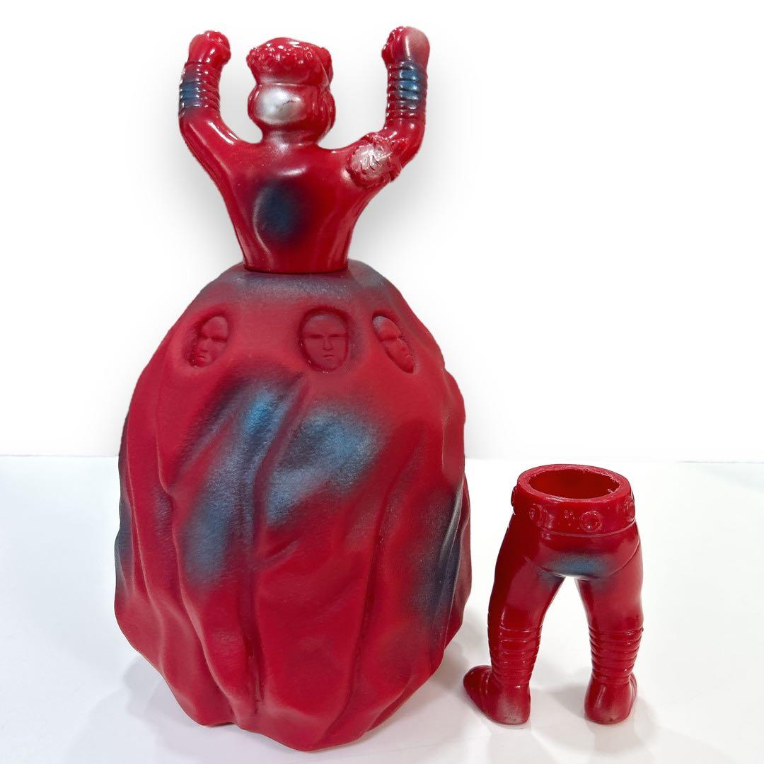 激レア 限定 レインボー造形 十面鬼 ソフビ 脱着可能