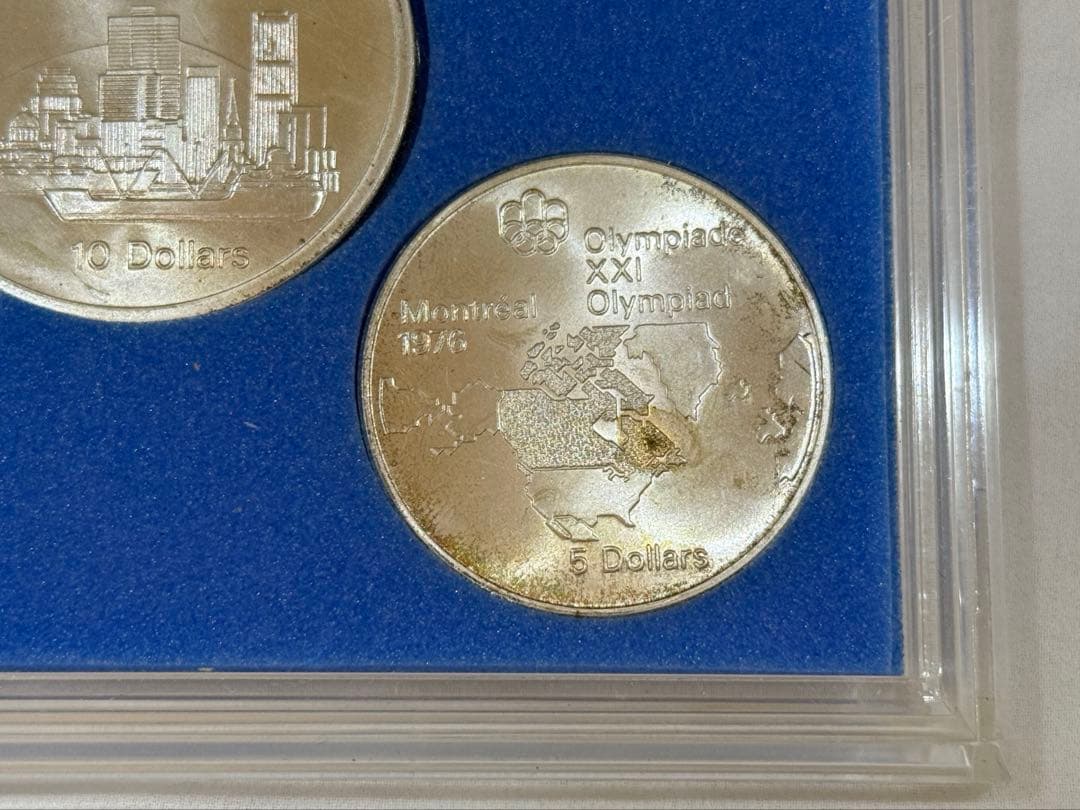 第21回　オリンピック　モントリオール大会　記念銀貨