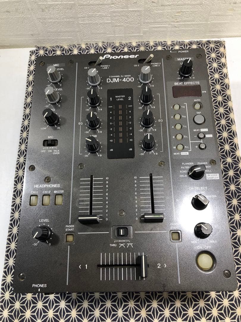 pioneer dj パイオニア　DJM-400 縦横フェーダーメンテナンス