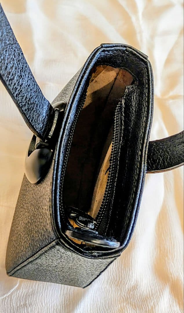 希少 美品グッチ GUCCI ミニハンドバッグ ワンハンドル レザー ブラック