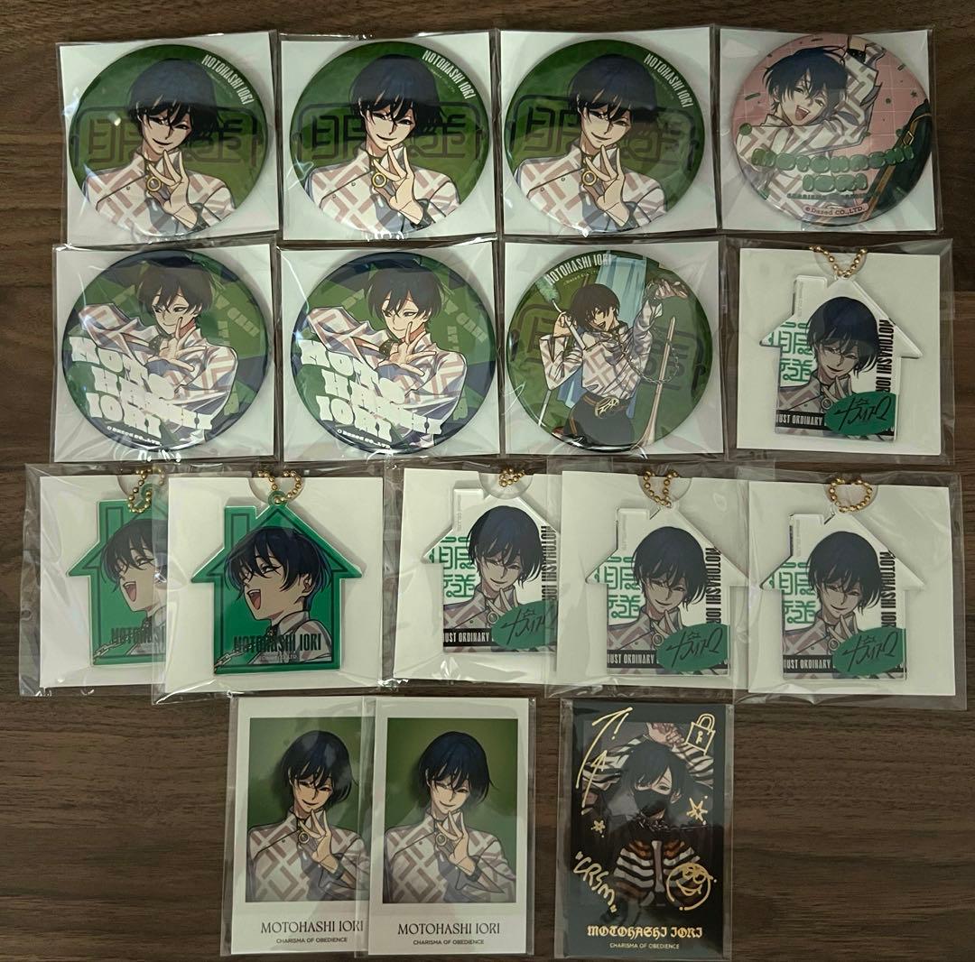 カリスマ 本橋依央利 缶バッジ トレーディングチェキ風カード アクリルチャーム