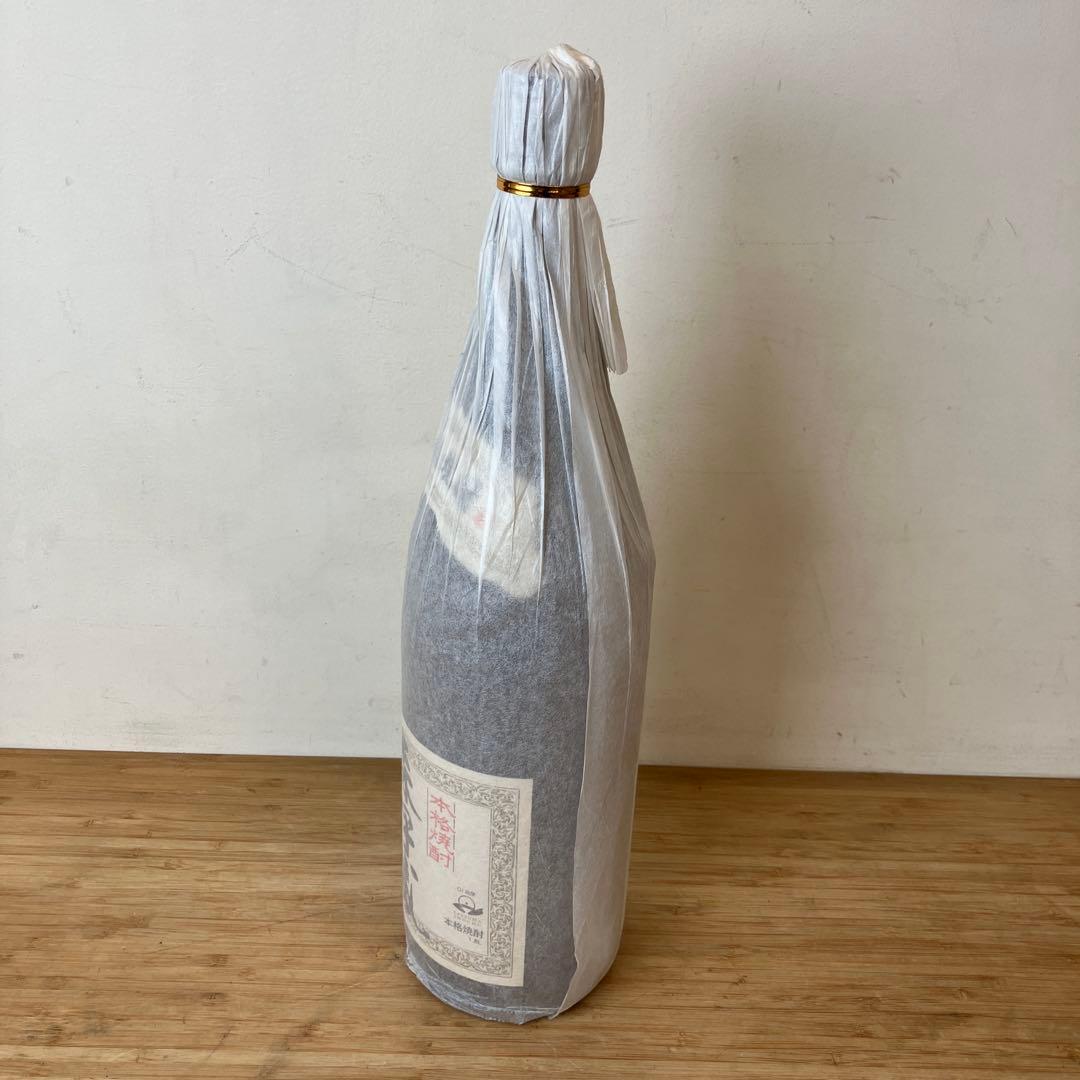 未開栓 1800ml 森伊蔵 本格芋焼酎 かめ壺 包装袋入り