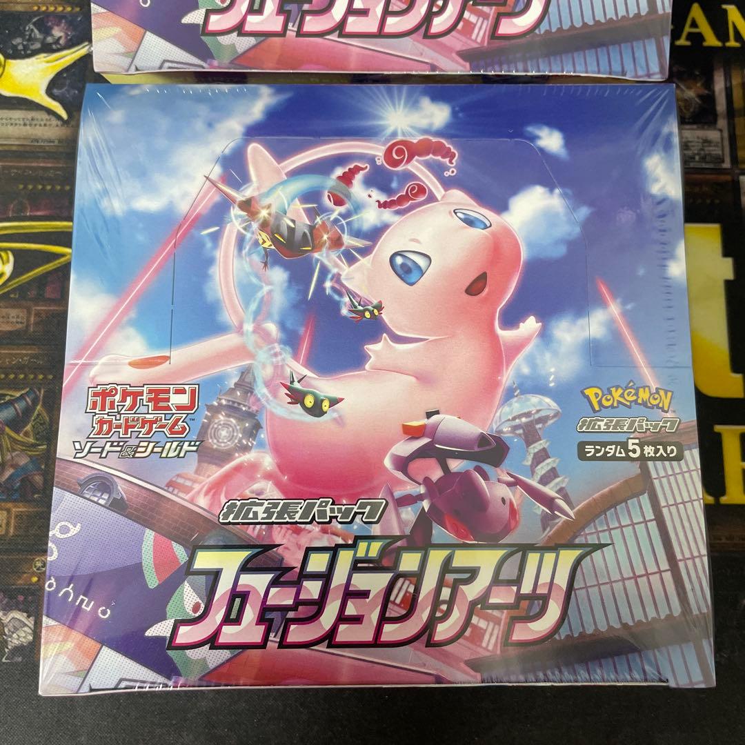 ポケモンカードゲーム フュージョンアーツ　シュリンク付き　2 box ポケカ