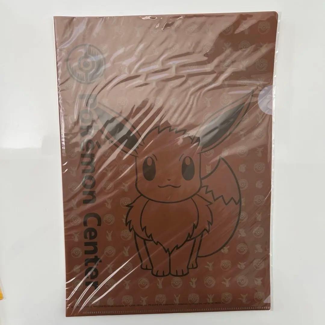 ポケモンセンター限定　ショッパー柄クリアファイル　8枚セット