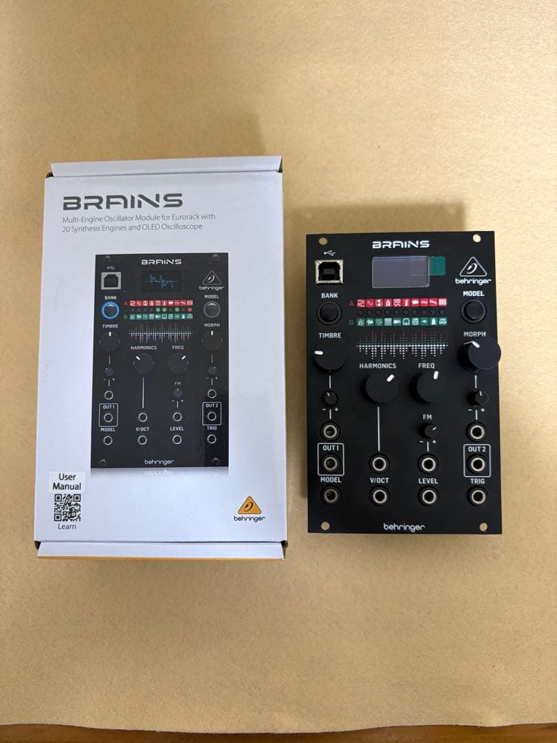 ベリンガー BRAINS 音源 モジュール ユーロラック