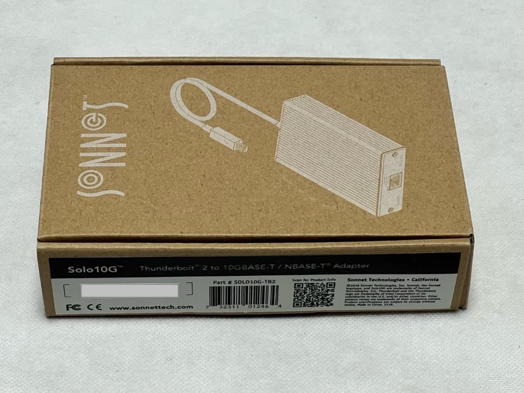 ルーター・ネットワーク機器 Sonnet Technologies Solo10G Thunderbolt2