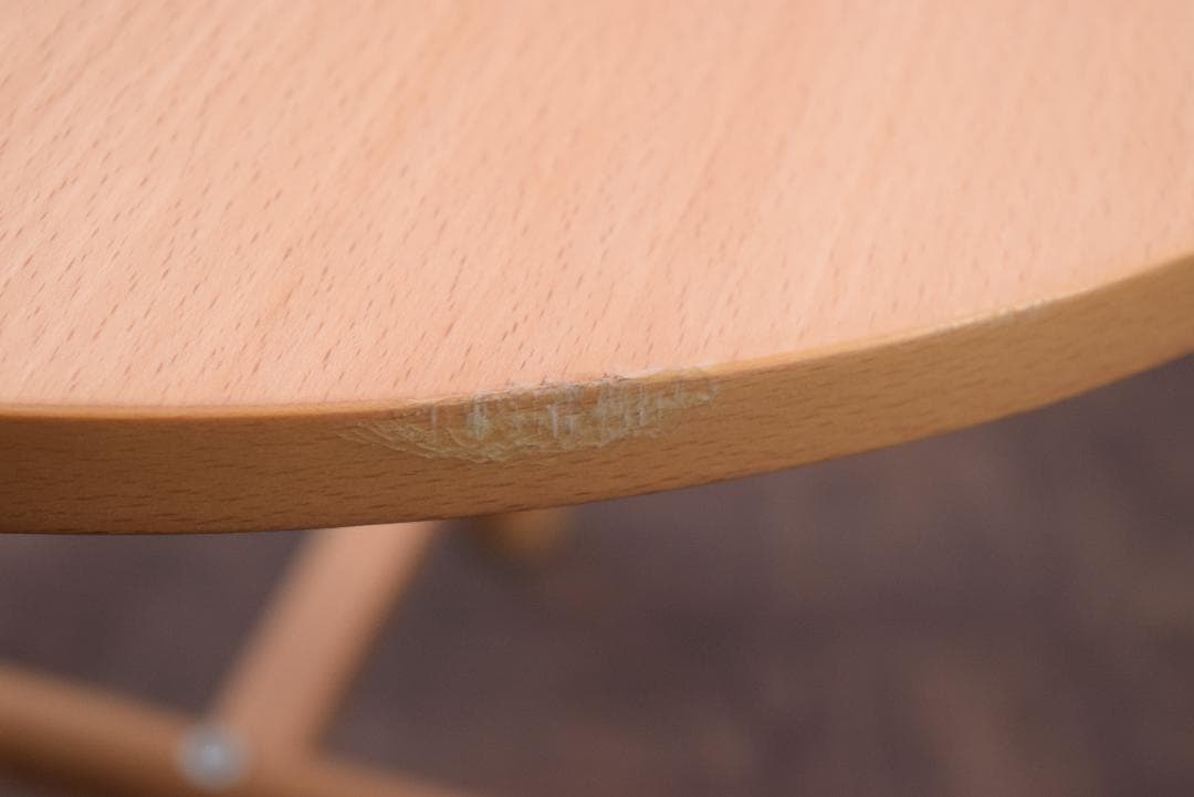 無印良品/良品計画/MUJI ブナ材サイドテーブル ラウンド/丸a