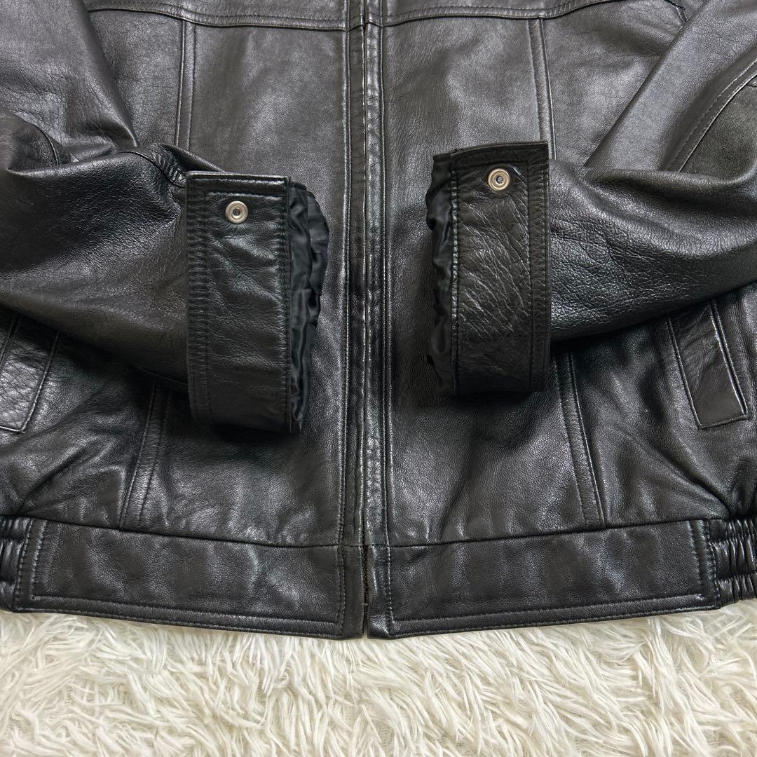 ジャケット・アウター vintage -BALMAIN- lamb leather jacket M