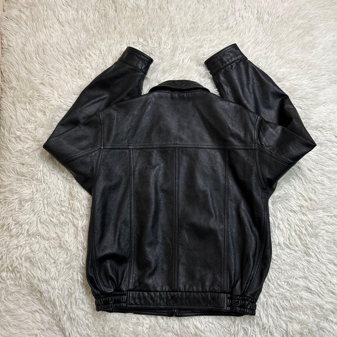 ジャケット・アウター vintage -BALMAIN- lamb leather jacket M