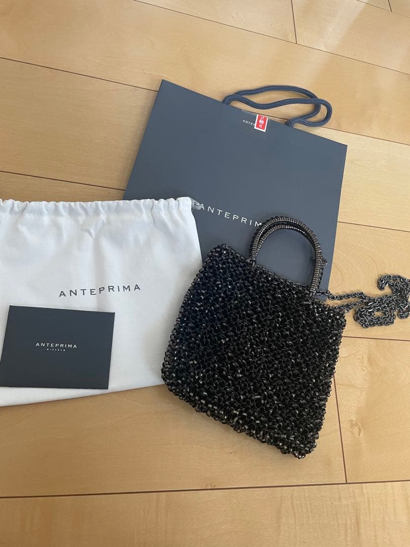 ANTEPRIMA ブラック アンテプリマ　スタンダードミニアトゥーラ