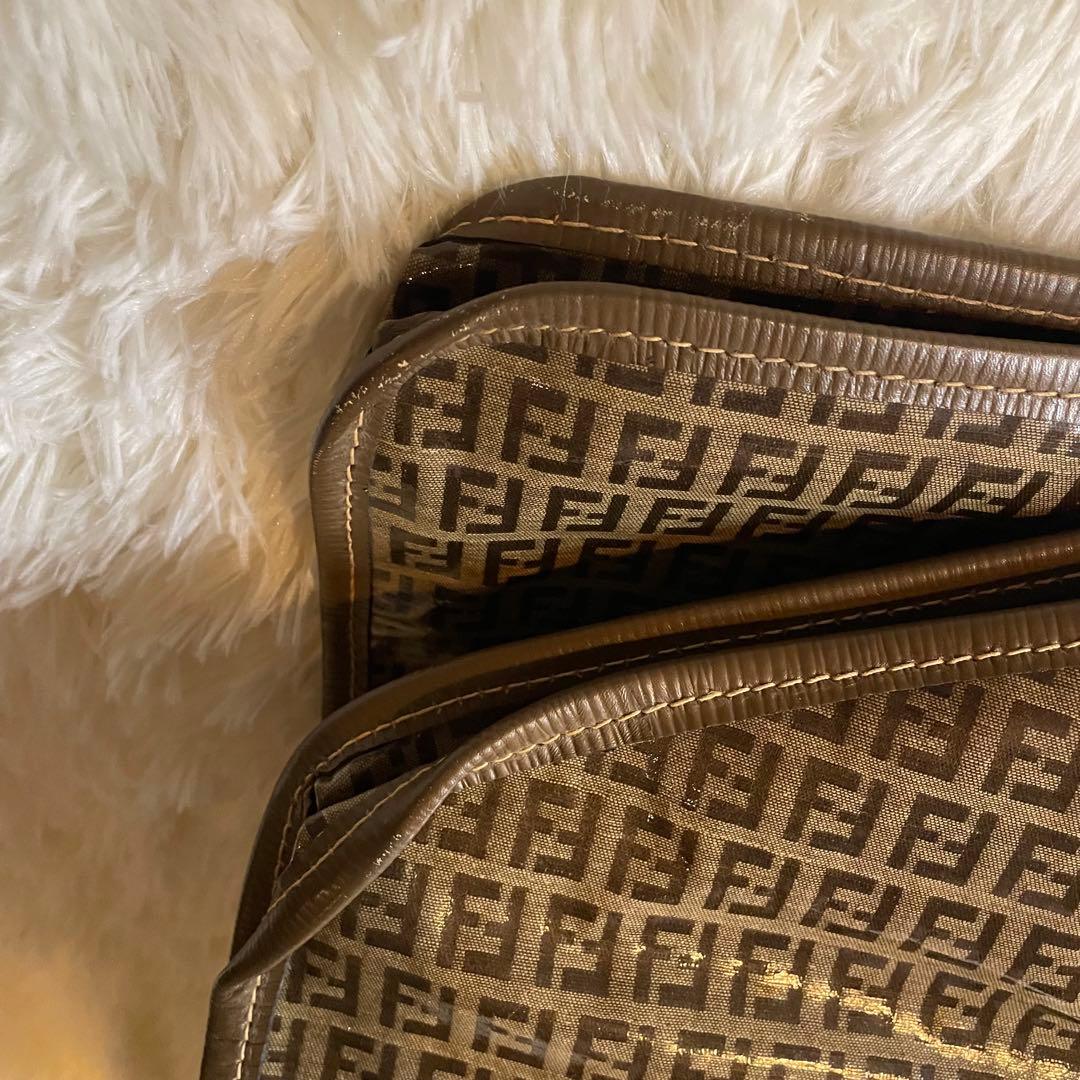 専用❗️超希少♡FENDI ✨フェンディ　ガーメントバッグ 衣装ケース　ズッカ柄