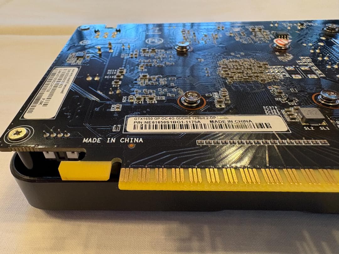 グラフィックボード・グラボ・ビデオカード PALIT Geforce GTX1650 GP OC GDDR6