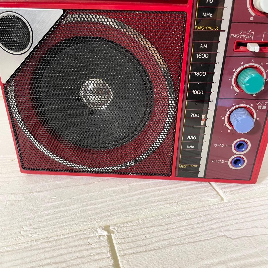 SANYO カラオケメイト ラジカセ PAT-K1 昭和レトロ 日本製