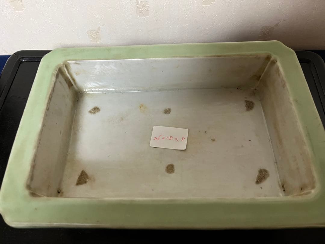 965 盆栽　盆栽鉢　植木鉢　青磁鉢