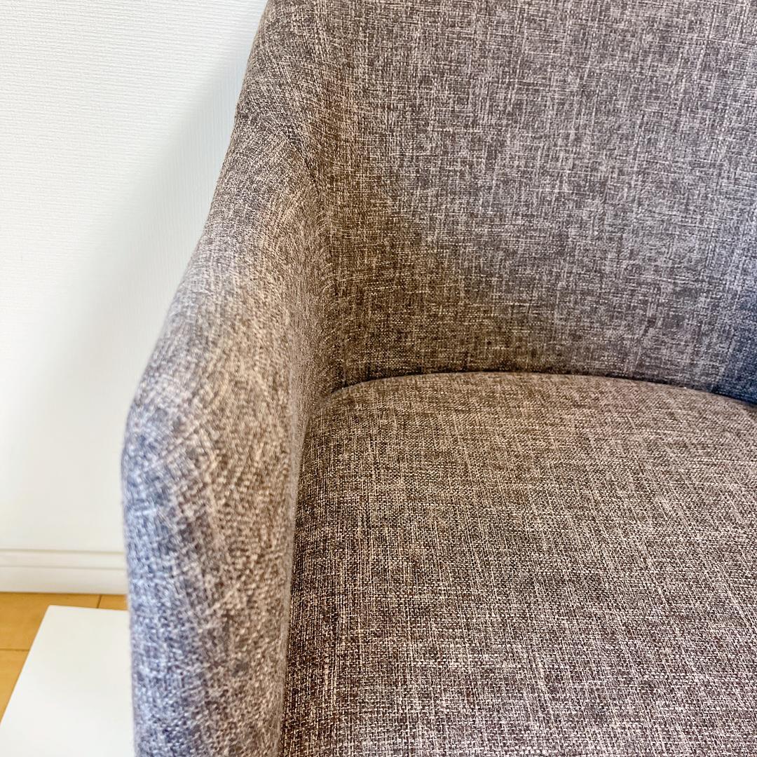 カラメリ 回転式　チェア　グレー