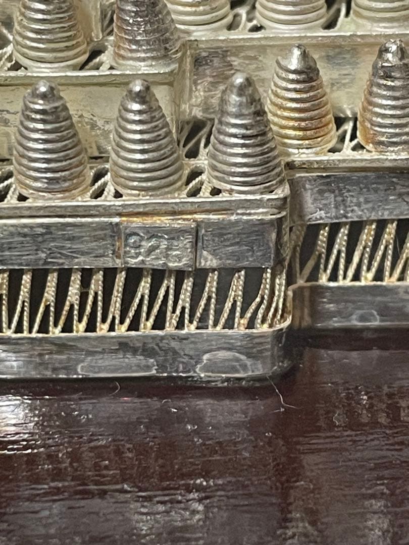 銀細工 シルバー925　仏塔 275g