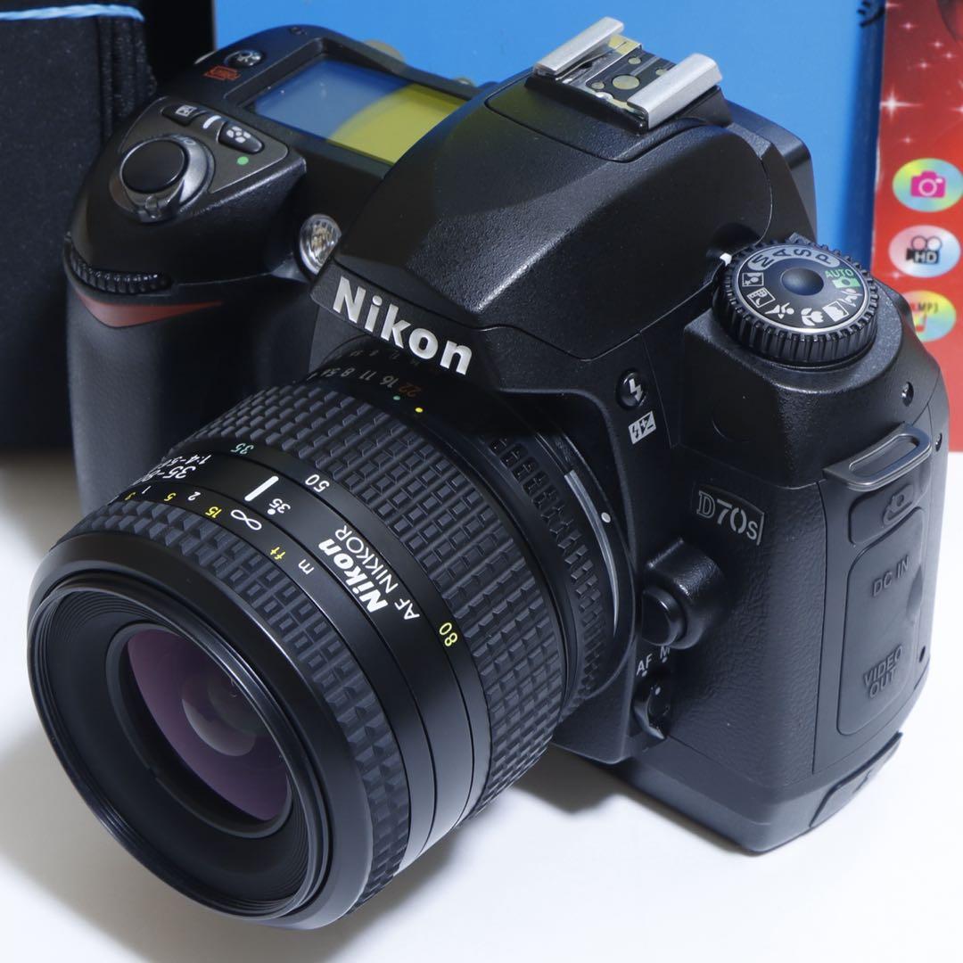 ★スマホに送れる一眼レフ★WiFi ★ Nikon D70sセット♪