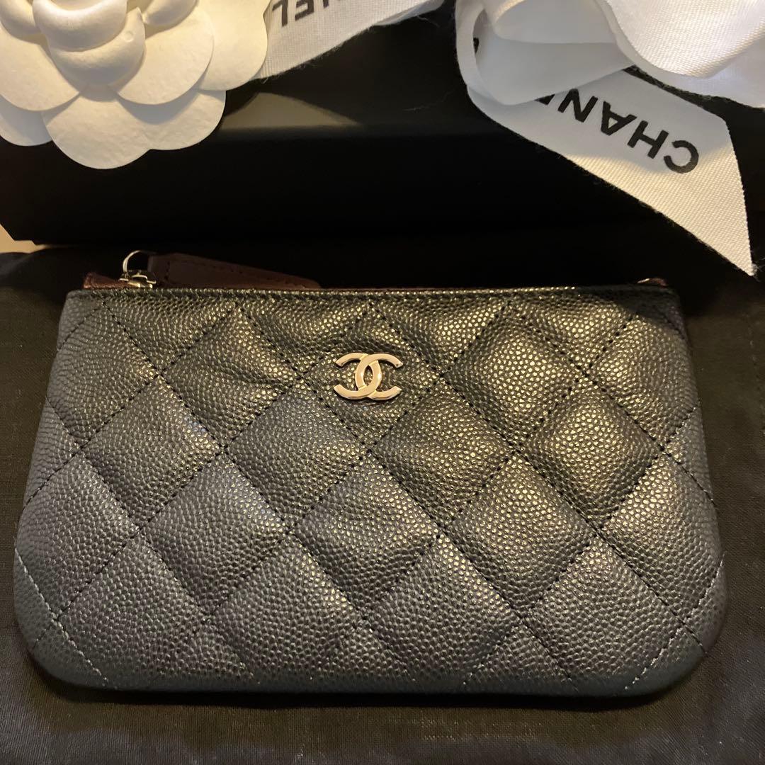 超レア！！キャビアスキン　CHANEL ポーチ　カードケース