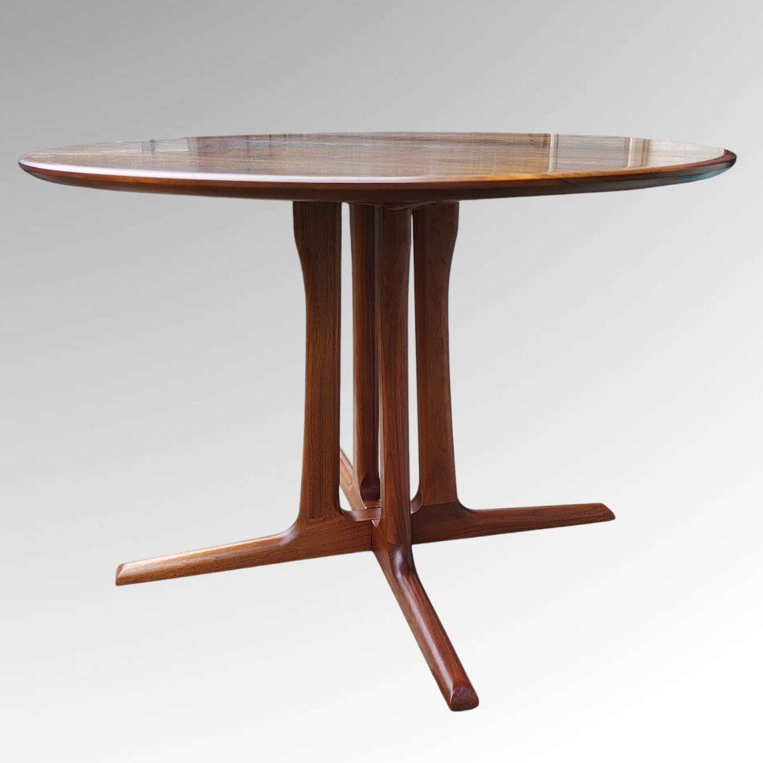 起立木工 OR-02 TABLE 105 円形 ラウンド テーブル ウォルナット