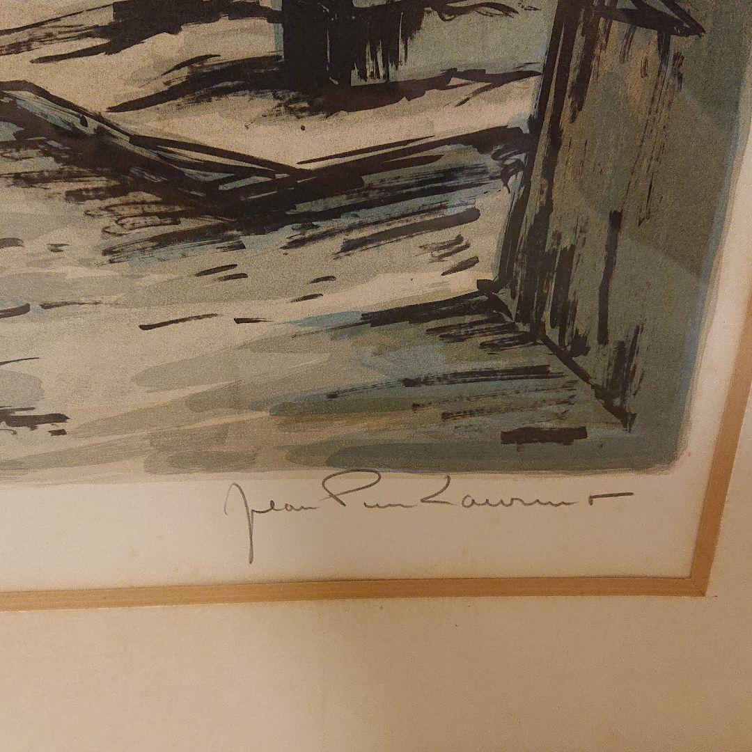 ジャン・ピエール・ローラン  リトグラフ