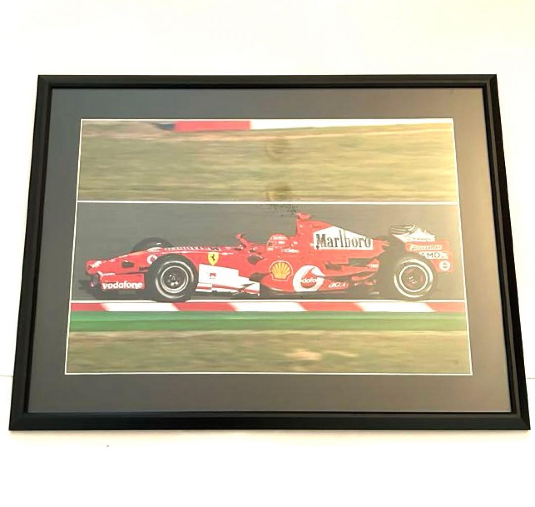 2006年　F1 鈴鹿　フェラーリ　シューマッハ　写真パネル